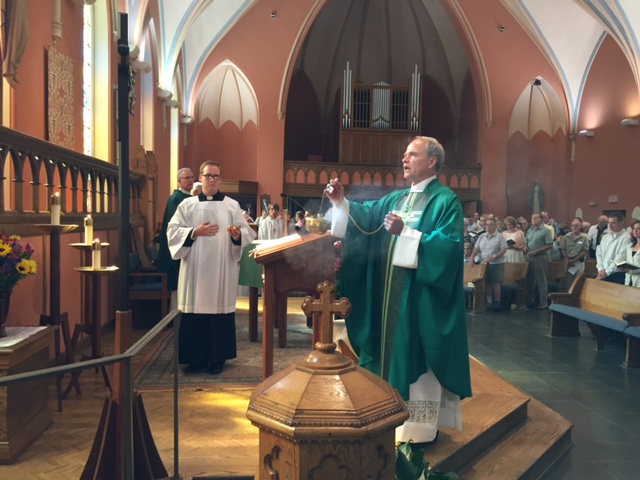 Father Mike’s first Mass