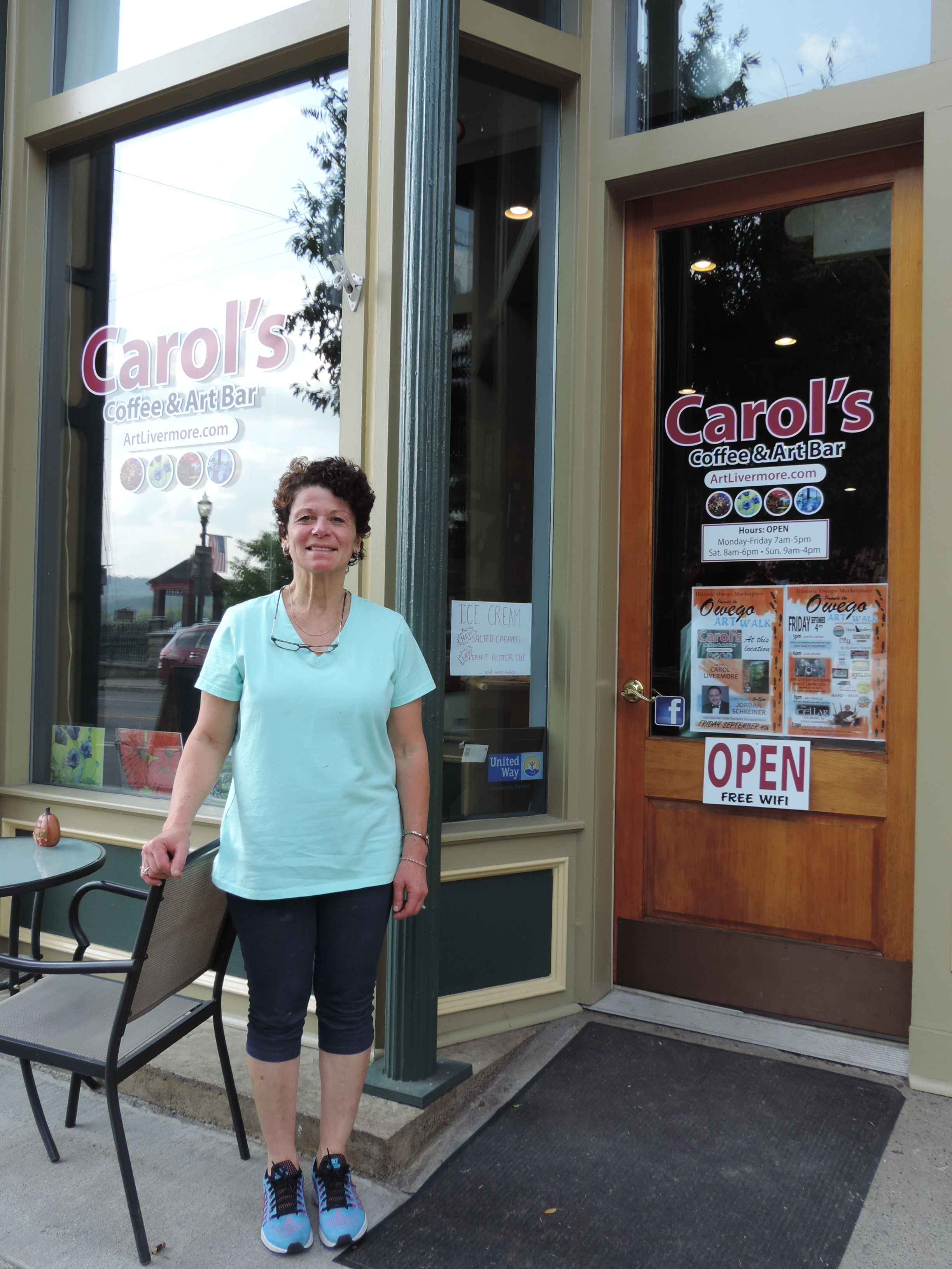 Carol’s Coffee & Art Bar opens in Owego
