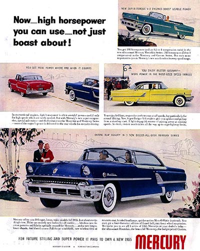 Collector Car Corner - Mercury for 1955 and 1956: a solid collector choice