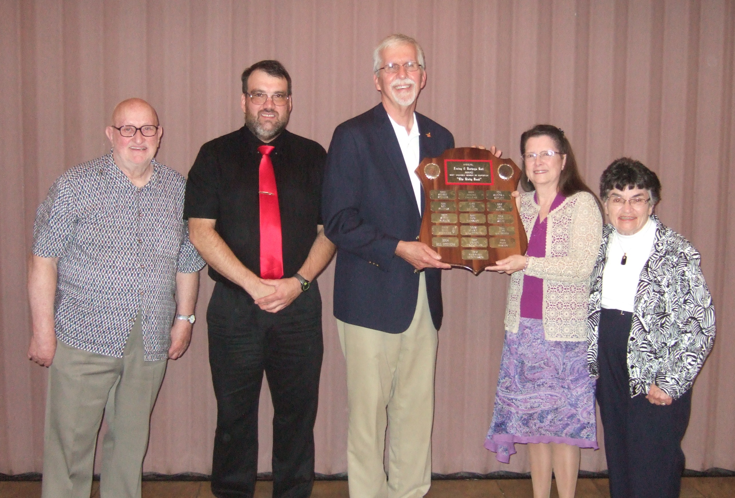 Kirby Band holds annual dinner