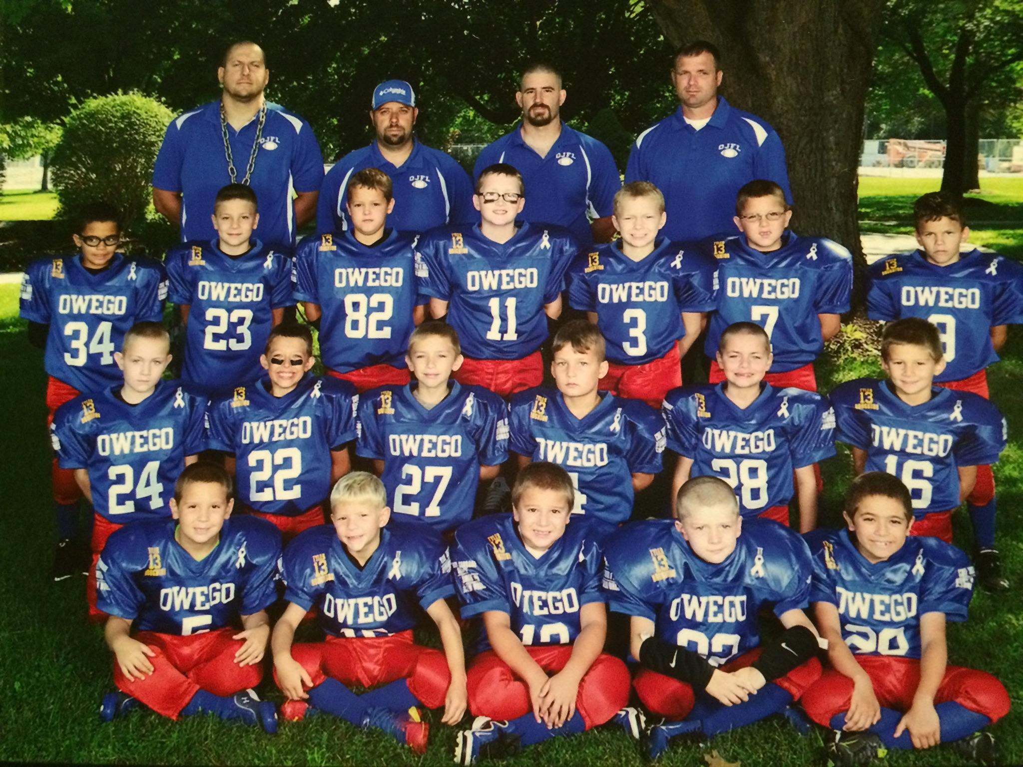 Owego Junior Football League makes it to the Pee Wee Super Bowl