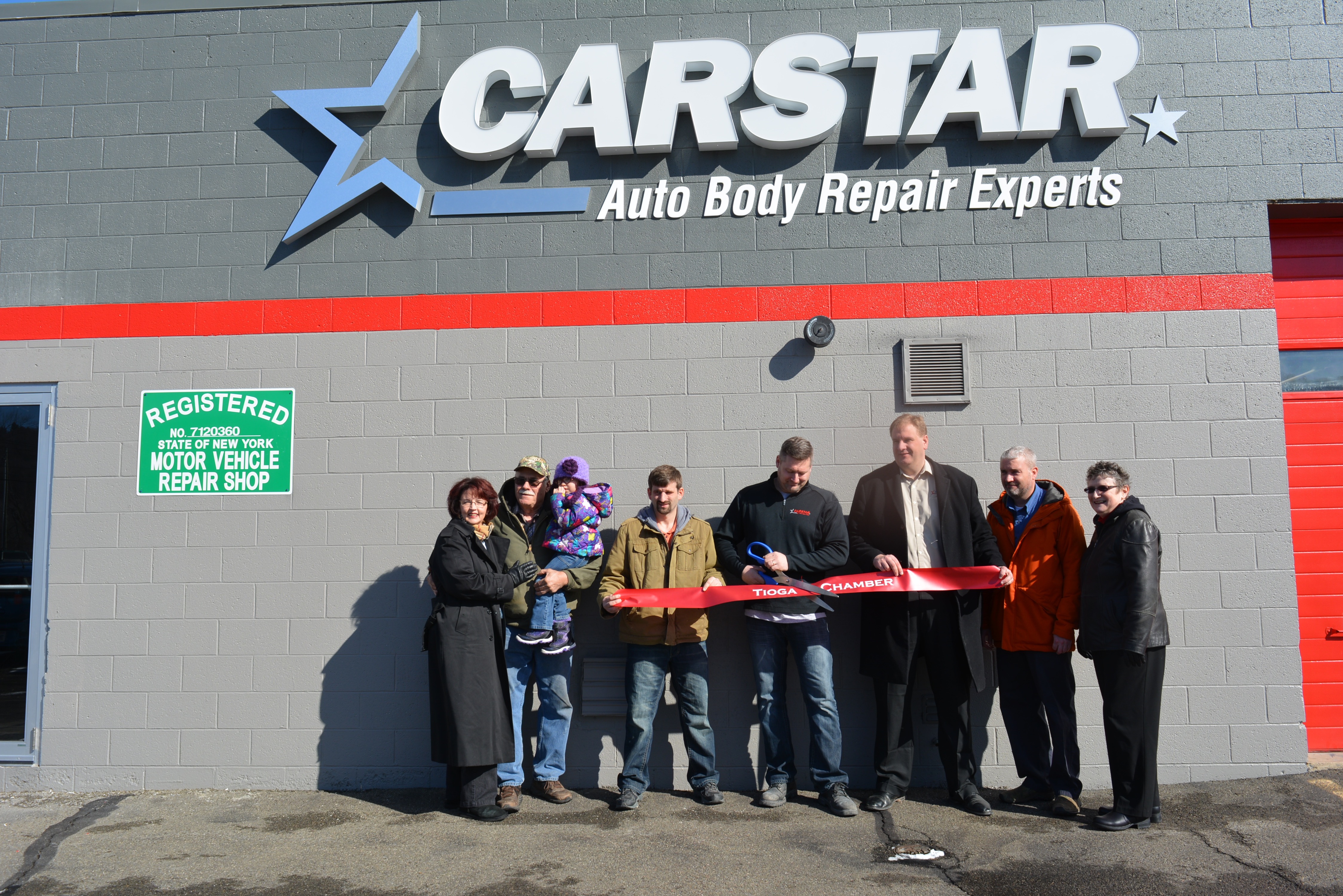 Tioga Chamber welcomes Carstar with ribbon cutting event
