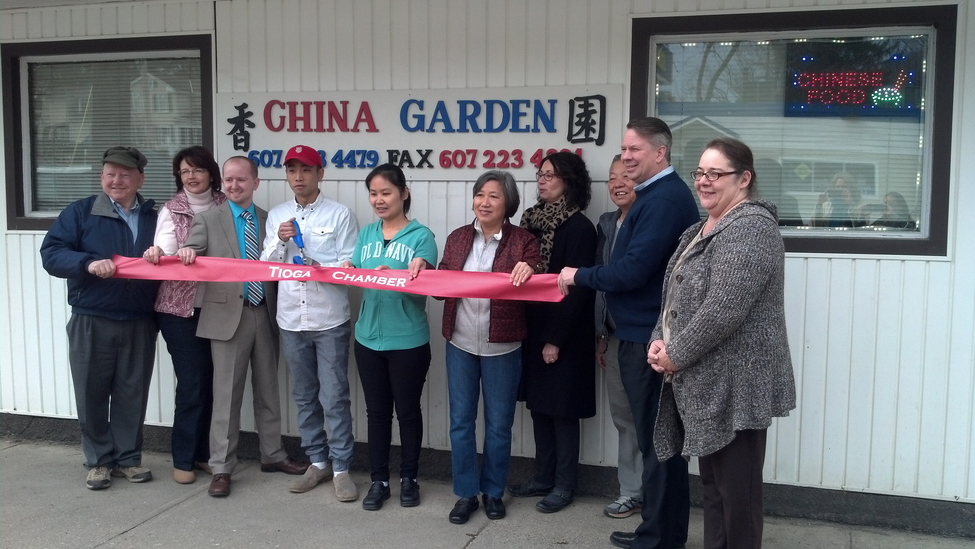 Chamber welcomes China Garden Chinese Restaurant with ribbon cutting event