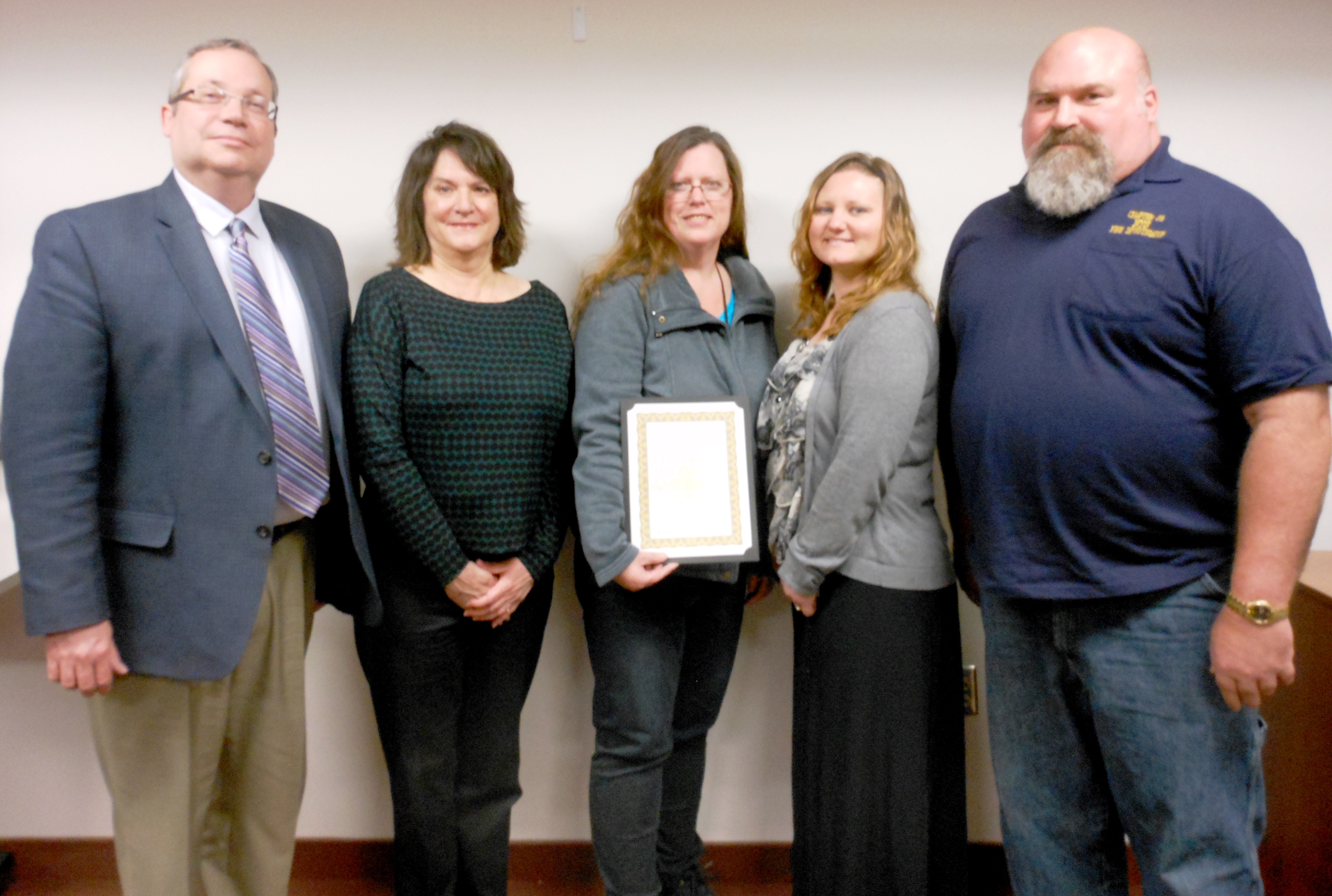 Brenda Holt named Employee of the Quarter