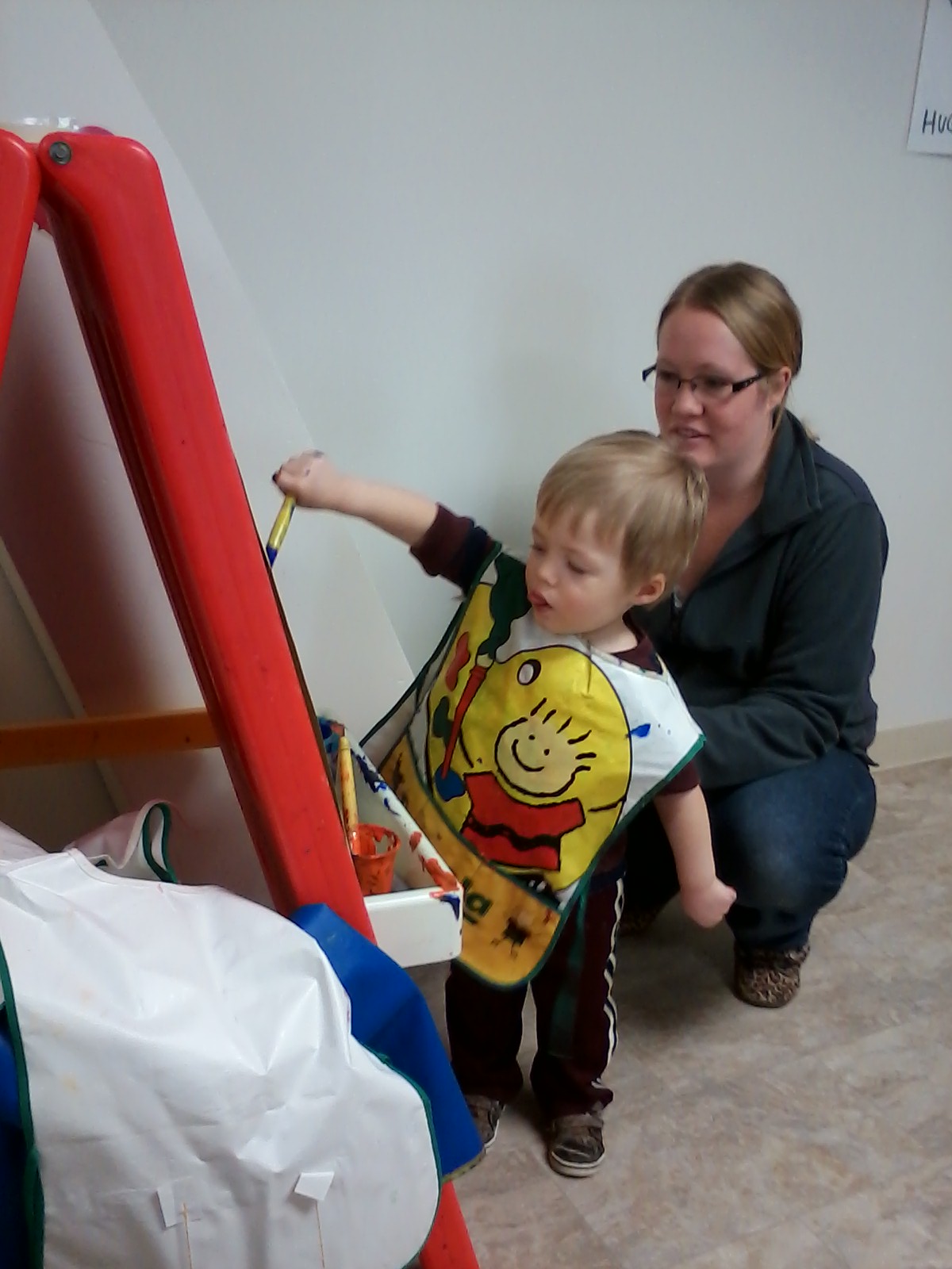 Having fun at the Waverly Family Resource Center