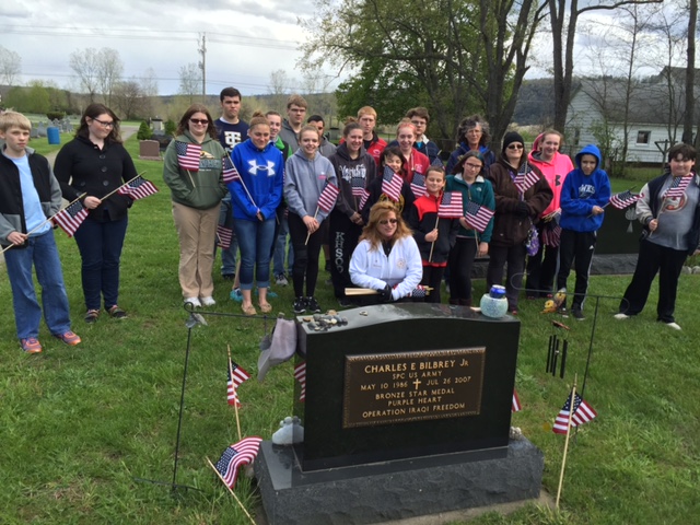 ‘Flags In’ at St. Patrick’s Cemetery