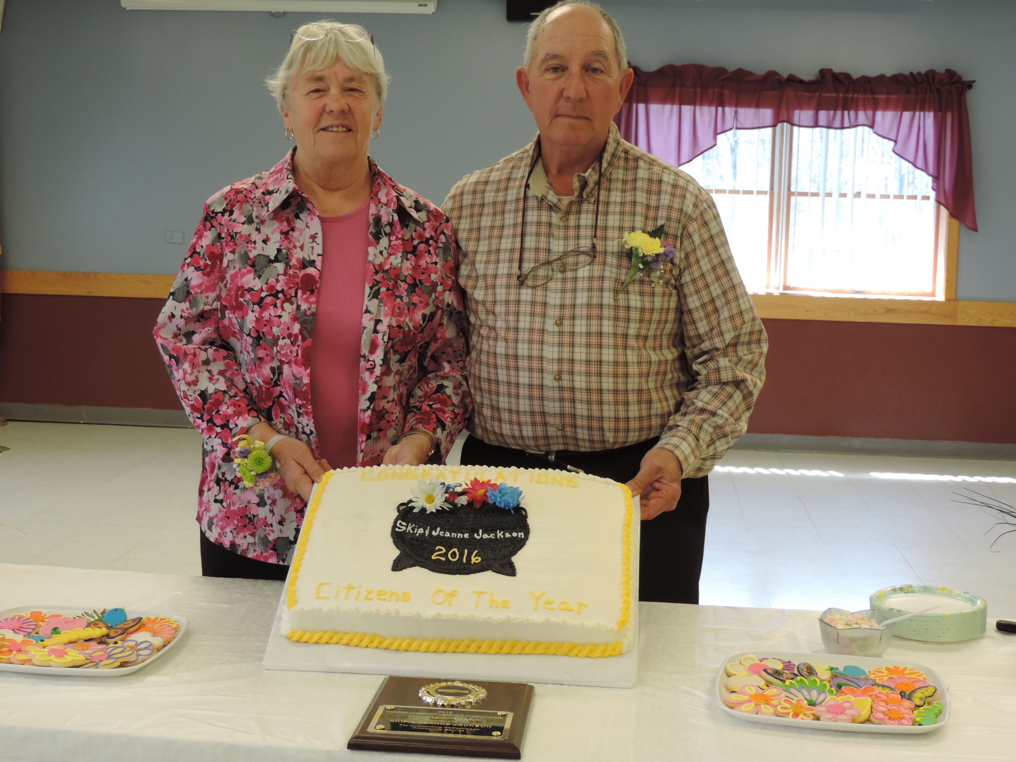 Skip and Jeanne Jackson honored as ‘Candor Citizens of the Year’