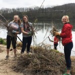 OFA Athletic Leadership Council performs Riverwalk cleanup