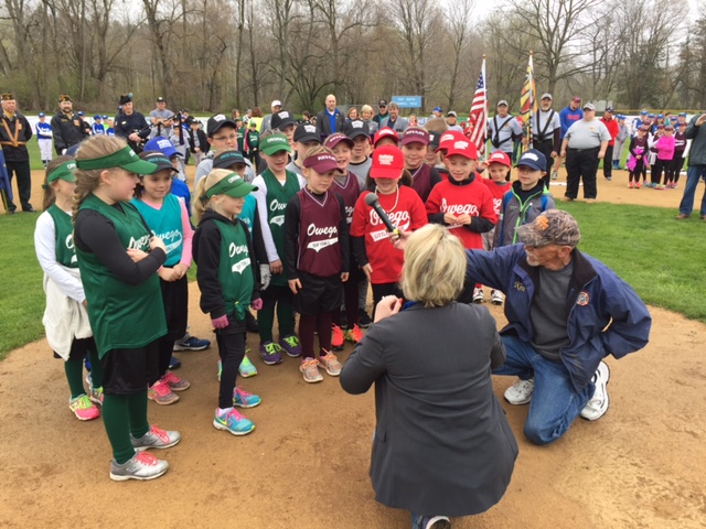 Photos from Opening Day of Owego Little League; April 30, 2016