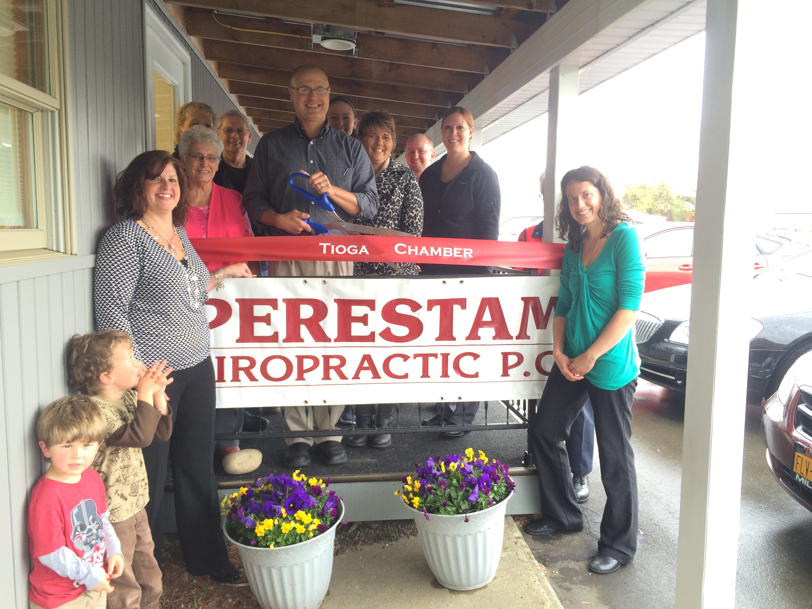 Ribbon Cutting welcomes Perestam Chiropractic to their new location