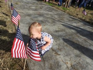 Ceremony in Owego draws large crowd, protesters thwarted