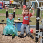 Newark Valley playground equipment dedicated during Monster Bash event