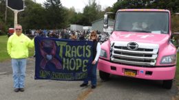 Traci’s Hope Ride has good turnout; pink tow truck tells a story