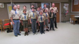 'Not Just a Walk in the Park' donates to local scout troops