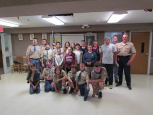 'Not Just a Walk in the Park' donates to local scout troops