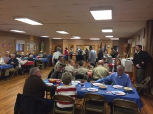 Newark Valley Historical Society honors Newark Valley’s Troop 30 for ‘Flags In’ during their annual Veterans Day dinner