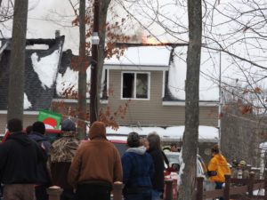 Multiple agencies respond to fire in Owego on Tuesday