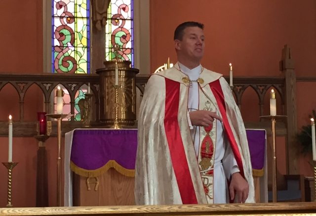 Former IC Division Champion Quarterback and Olympian serves as priest in Owego for Advent Recollections