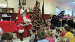 Story time with Santa held in Nichols