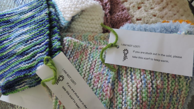 Apalachin Library knitting and crochet group extends act of kindness to people in need