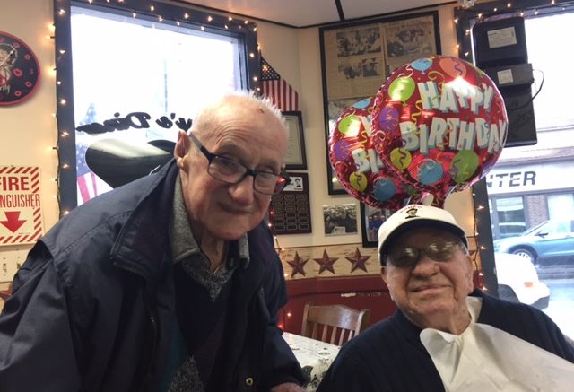 Doc Dimon celebrates 99th birthday with the Romeos