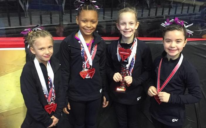 Gymnasts excel at the I Love NY Cup