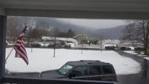 Huge turbine makes its way through portions of Tioga County