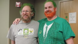 Local medical professional gets head shaved ahead of annual Candor event