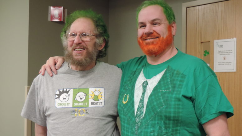 Local medical professional gets head shaved ahead of annual Candor event