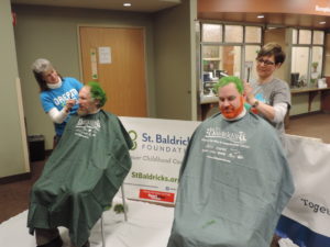 Local medical professional gets head shaved ahead of annual Candor event