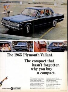 Collector Car Corner - Daytona Beach reader remembers his ’65 Plymouth Valiant