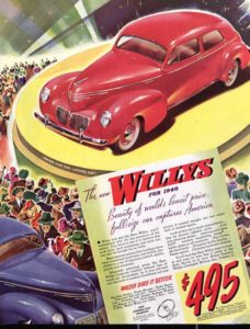 Collector Car Corner - More on the Willys car company and those wild Willys drag cars