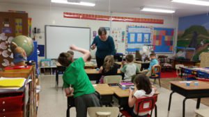 Students learn about agriculture at Zion Lutheran School
