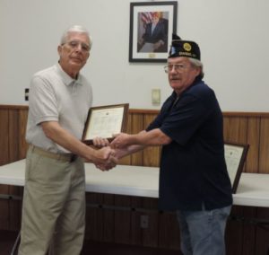Five Tioga County residents recognized for Legion membership