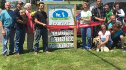 Ribbon Cutting held for Petey and Butternut's Doggy Day Care