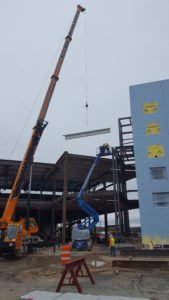 Tioga Downs celebrates topping-out the new hotel and event center