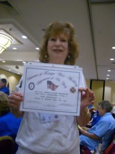 VFW Auxiliary awarded Circle of Excellence     