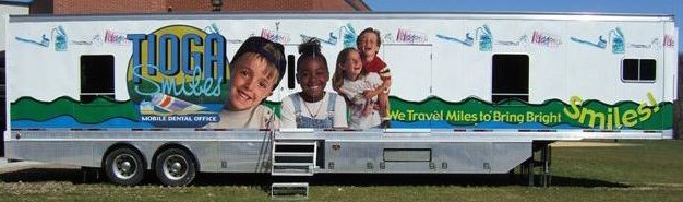 The Tioga Dental Van is coming to Owego