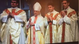 Father Amato celebrates First Holy Sacrifice of the Mass in Latin