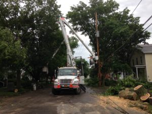 Storms knock out power, damage lines and trees in Owego