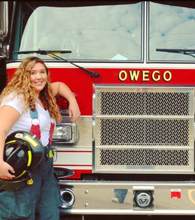 FASNY Scholarship awarded to Owego student and volunteer firefighter