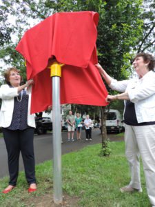 Historic marker dedicated on Owego’s Front Street spotlights suffrage anniversary
