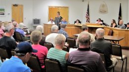 Town of Owego holds public hearing for local law regarding MEGA