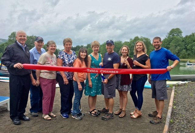 Chamber hosts ribbon cutting for Power & Paddle’s new test pond