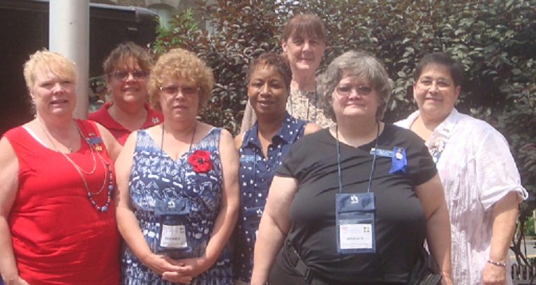 Local Auxiliary attends convention in Syracuse