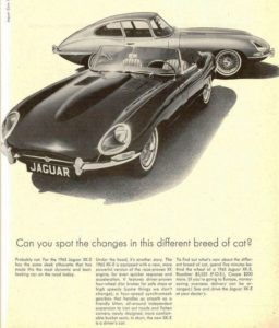 Collector Car Corner - Jaguar roadsters forever