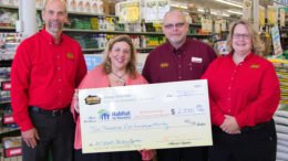 Valu Home Centers’ fundraising campaign nets $108,300 for Habitat For Humanity