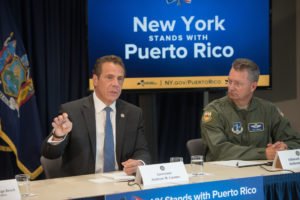 New York’s Governor sends additional aid to Puerto Rico