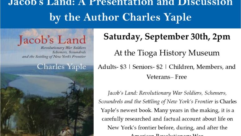 A book discussion and presentation with Charles Yaple