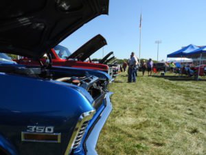 Sunny Skies for Car and Motorcycle Show at Tioga Downs